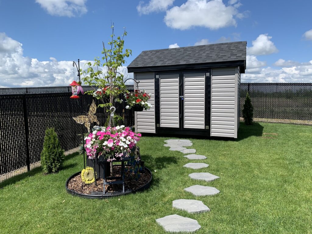 Resident Backyard - Meadows of Morinville